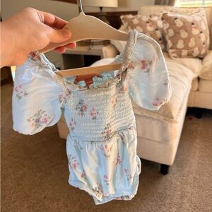 Floral Blue baby Bubble